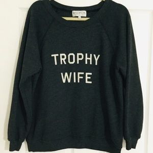 Wildfox Trophy Wife Crewneck Sweatshirt